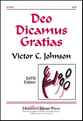 Deo Dicamus Gratias SATB choral sheet music cover